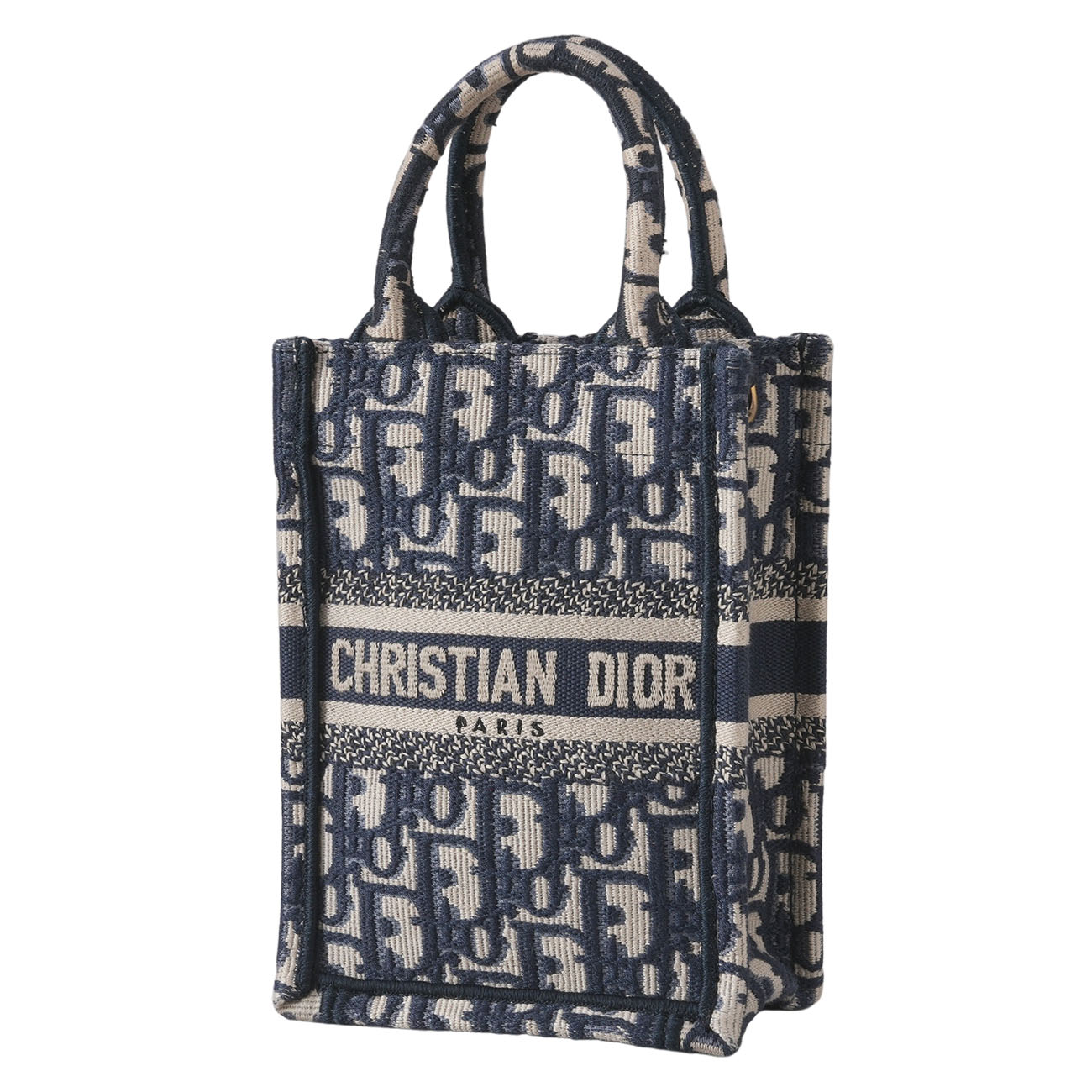 CHRISTIAN DIOR(USED)디올 오블리크 북토트 폰홀더백 미니